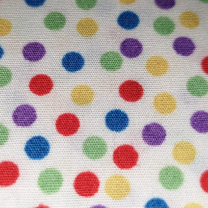A day in the country white multi spot (dots)