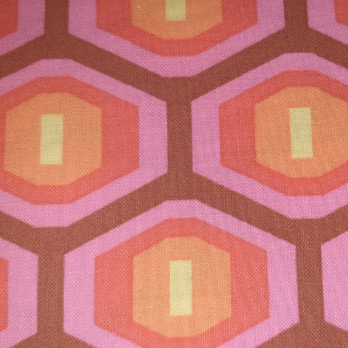 Amy Butler - Midwest Modern 2 - Honeycomb - Fuchsia