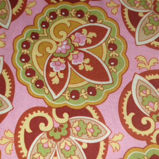 Amy Butler - Lotus - Star Paisley - Coral AB12