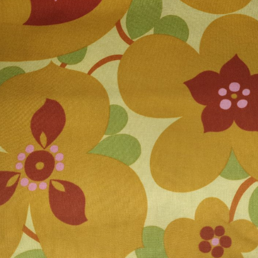 Amy Butler - Lotus - Morning Glory - Mustard AB14