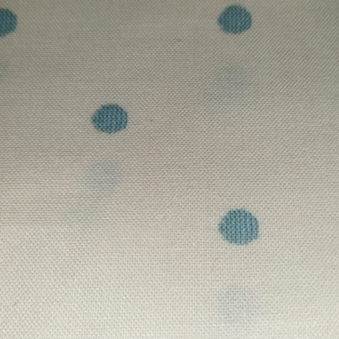 Timeless treasures Cream with lighter dusty blue dot SPA-C3842