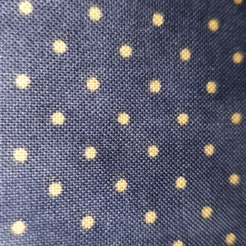 Moda - Essential Dots - Navy with Cream Pin Dots 8654-25