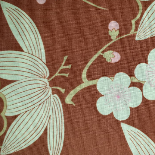 Amy Butler - Midwest Modern - Trailing Cherry - Brown AB28