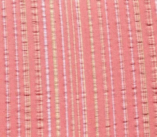 Faded Memories Seersucker Wovens by 3 Sisters for Moda 12008*18 salmon