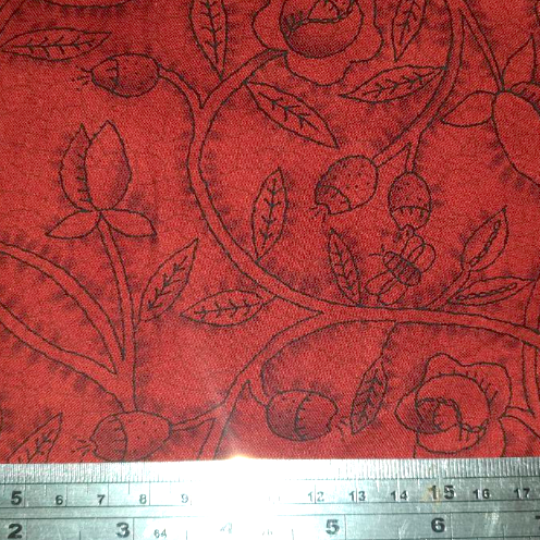 Moda - A Stitcher's Garden by Kathy Schmitz 5921 17 - Crimson