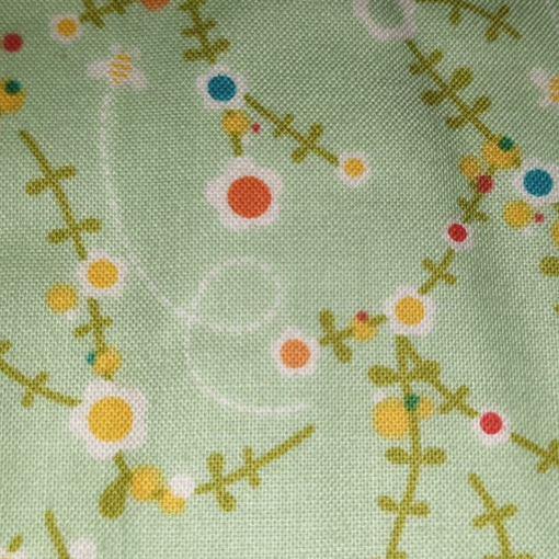 Cosmo Cricket - Girl Friday - Busy Bee - Green P0260 4272