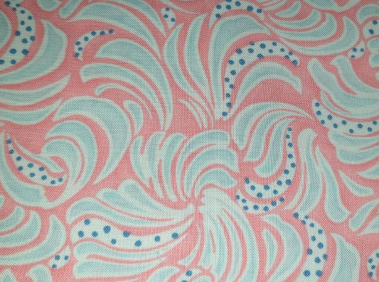 Chez Moi Princess Pink Flora Swirl 15602 17