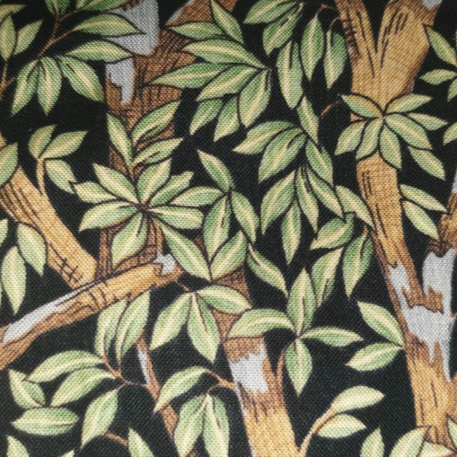 Australiana by Nutex Gum Tree" 100% cotton (black)"