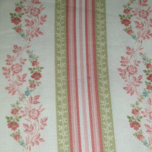 Petite Maison floral stripe 7035 (BUNNY HILL DESIGN)