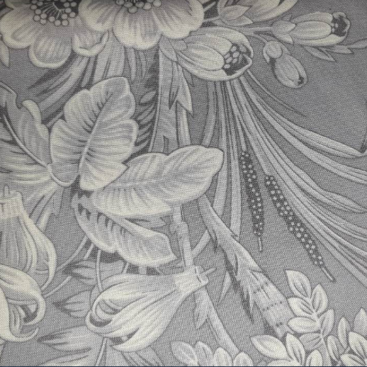 Heavenly Peace by Verna Mosquera VM30 Toile Light Grey floral