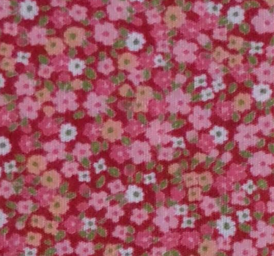 Tiny florals red 6110 D6 2