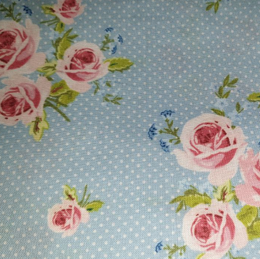 Gutermann Ring a Roses Blue (Summer Loft) 647004