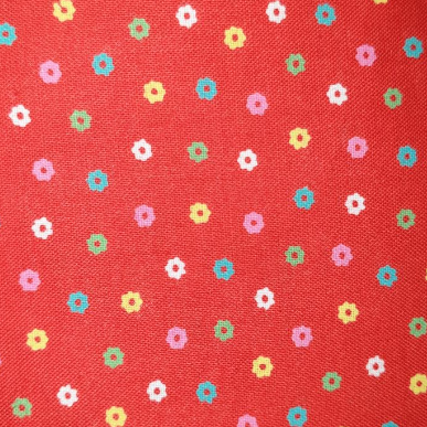 Lecien Minny Muu tiny flowers red 3690