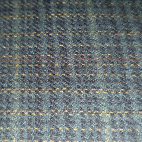 Marcus Fabrics Primo Flannel Navy Teal Plaid *
