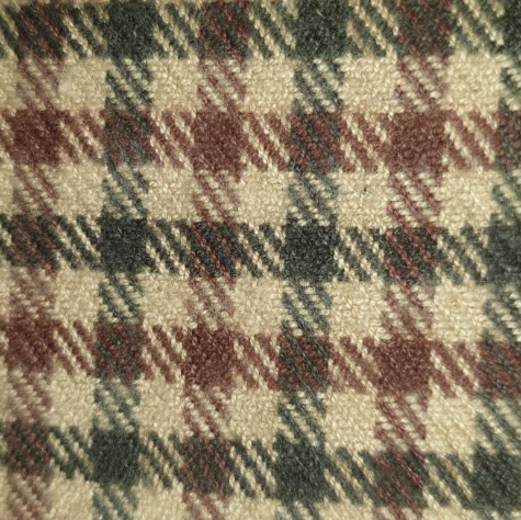 Marcus Fabrics Primo Plaid FLANNEL (Dark Green, brown & beige) J176-4242 *