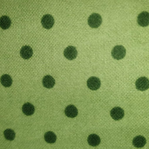 Flannel Spot in Asparagus Green *