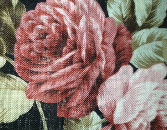 Sevenberry Premium Twenty-colors Collection Black rose linen