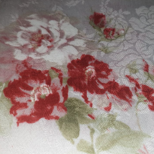 Mary Rose Quilt Gate Premier MRP1010R-16 Bright Red and pinkRoses