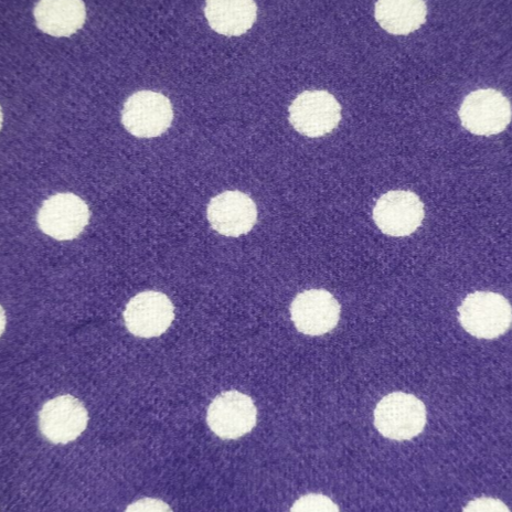 Flannel Spot in Cadbury Purple *
