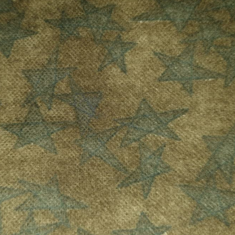 Farmhouse Basics by The Buggy Barn Dark Olive Stars Flannel 1010 *