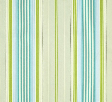 Garden District French Ribbon Stripe HDHB05 in Green