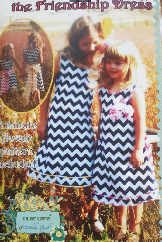 The Friendship Dress LL-211 (by Lilac Lane)