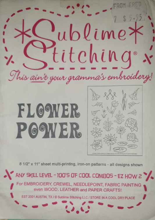 Flower Power by Sublime Stitching