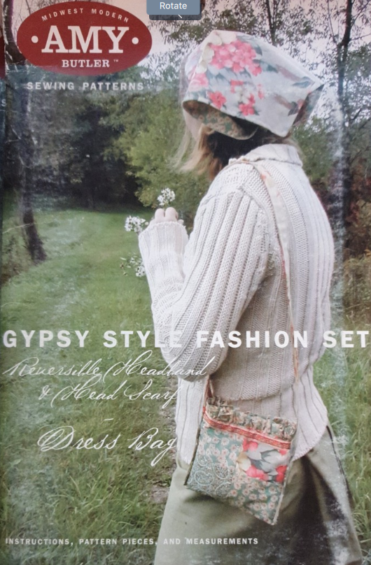 Gypsy Style Fashion Set Pattern by Amy Butler