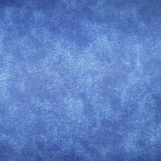 Marbled Blue wide quilt backing 108 wide"