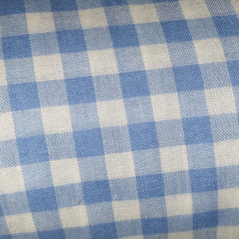 Blue Check (quarter inch squares) 114cm wide