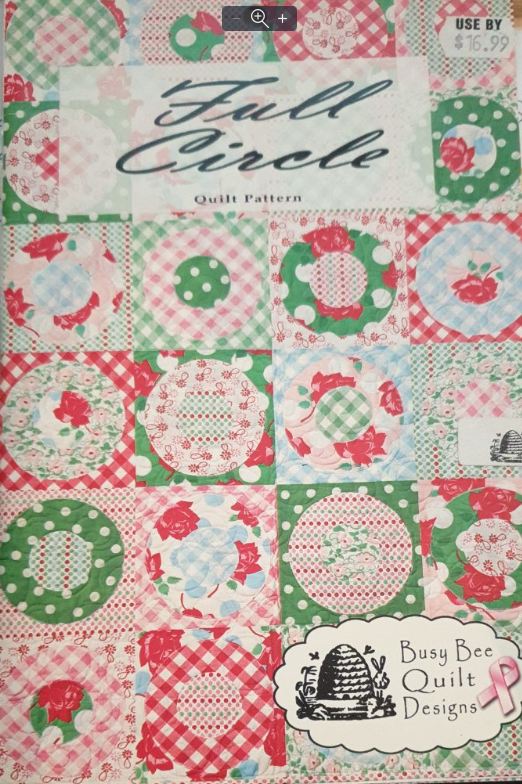 Full Circle Quilt Pattern by Busy Bee Quilt Designs