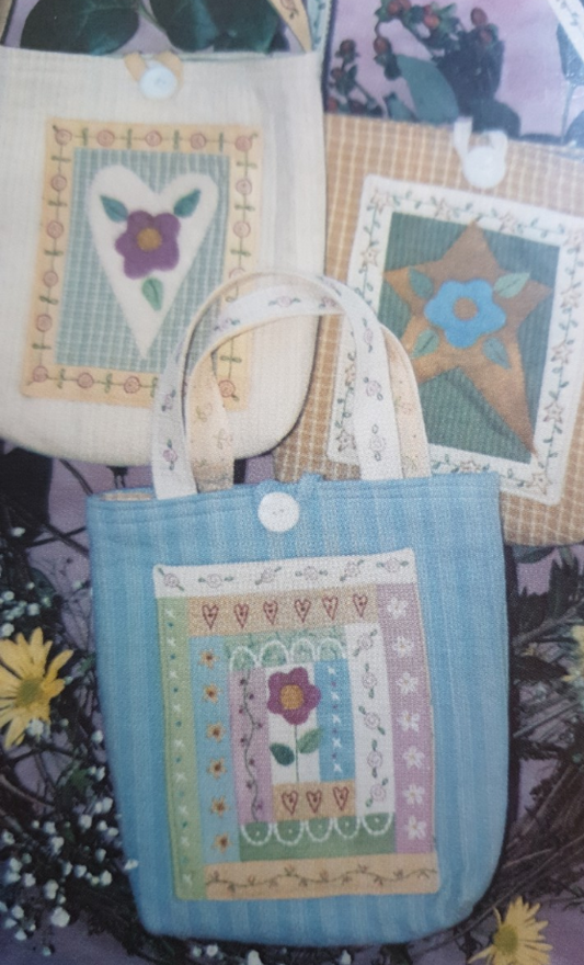 Three Sweet Purses Pattern by Bareroots #92