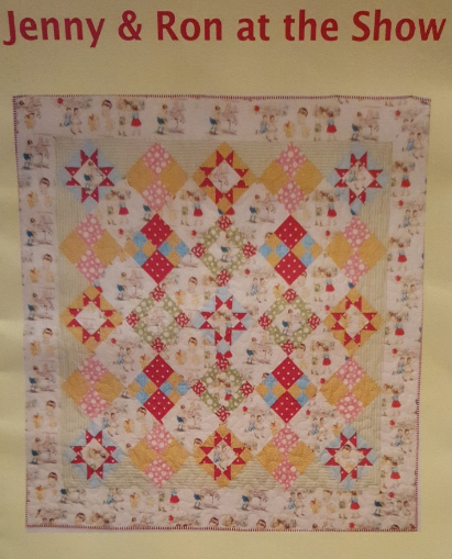 Jenny & Ron at the Show quilt pattern by Design House Quilts