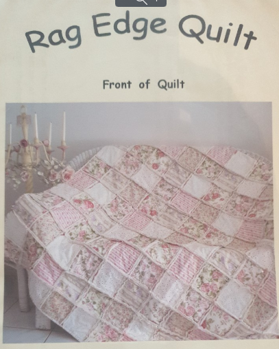 Rag Edge Quilt Pattern by material Possessions