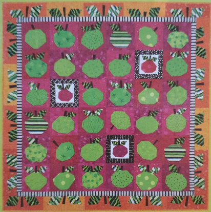 Applez quilt pattern by Stargazey Quilts