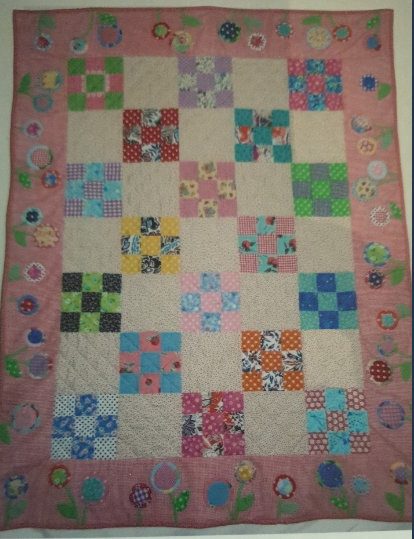 Lollipop Nine Patch quilt pattern by Spotted Dog Patterns