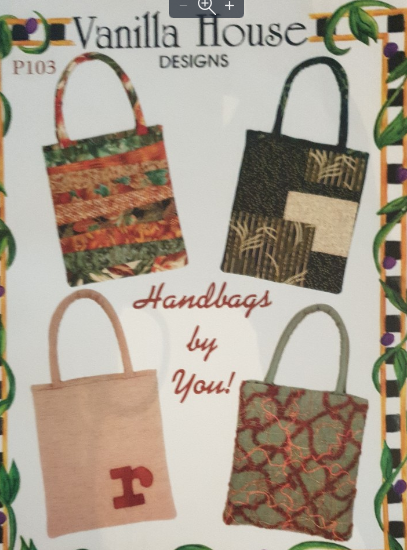 Vanilla House Designs Handbag Pattern P103