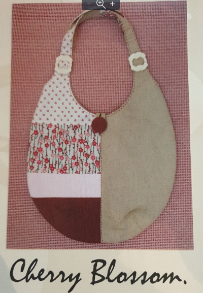 Cherry Blossom bag pattern by Melly & Me