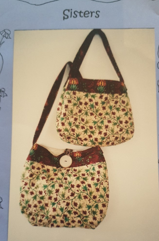 Sisters bag pattern by Blue willow Designs