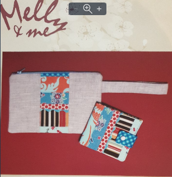 Wally & Wristy wristlet and wallet patterns by Melly & Me1