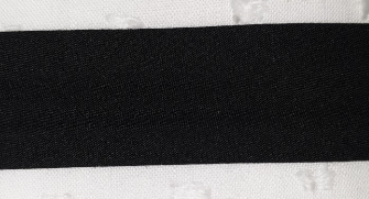 Polycotton Bias Binding 25mm 008047 Black