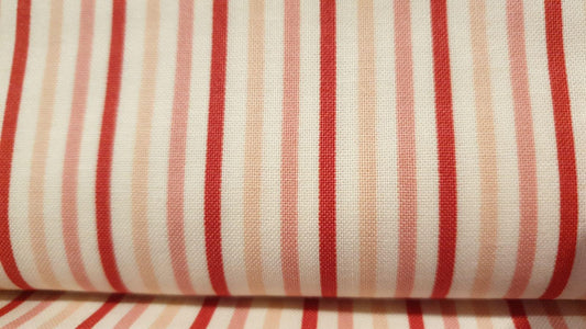 Swell by Urban Chiks for Moda pink red stripe 31027