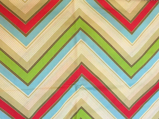 Heather Bailey - Pop Garden - HB05 Red Zag stripe red
