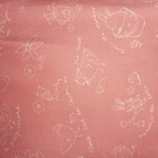 Aneela Hoey - Posy - Geranium - M18551-14 (chickens and bunnies)