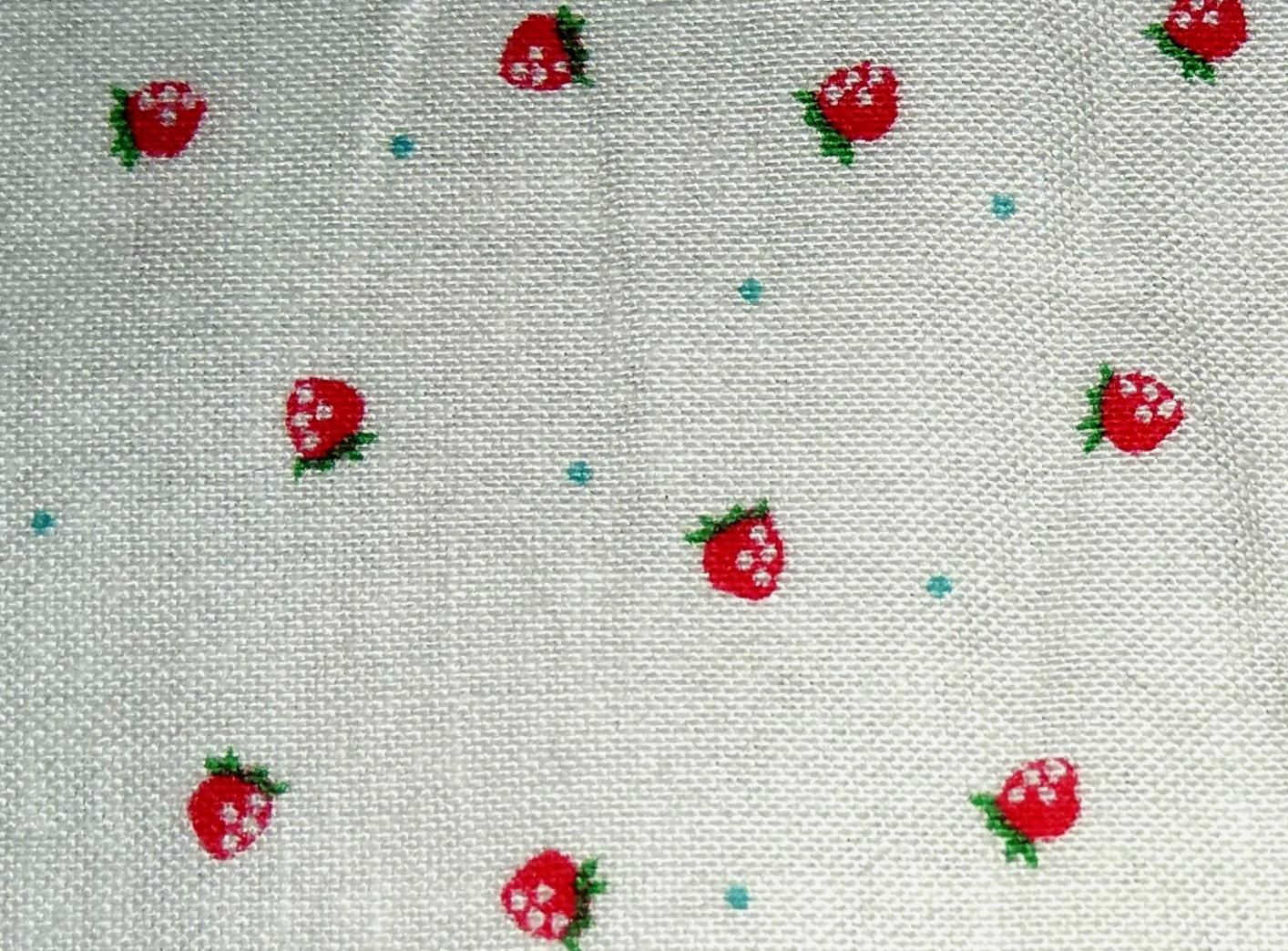 Lecien mini strawberries by Minny Muu 3686