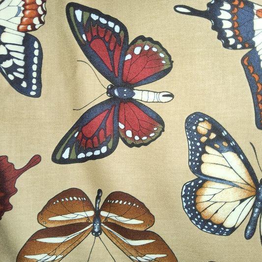 Timeless Treasures - Butterflies - Natural (Butterfly) GM-C 4379