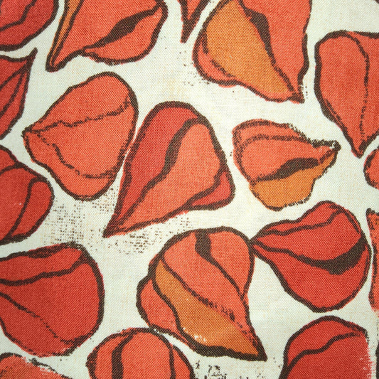 Laura Gunn Scattered Lantern Pods in russet orange DC 3727
