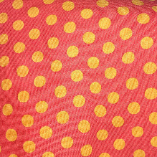 Kaffe Fassett - Spots - Red with orange dot GP70