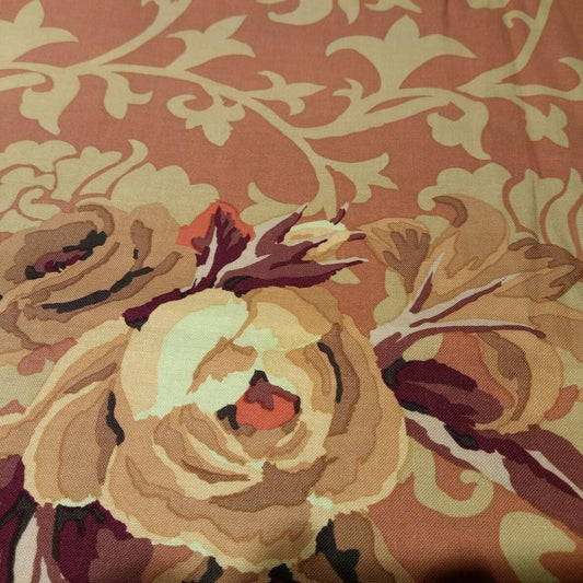 Kaffe Fassett Brocade Floral Ochre GP68
