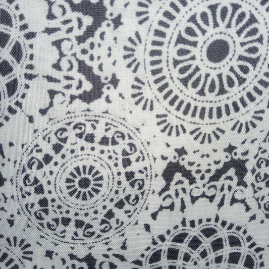Michael Miller Doily Dance CX4605 Grey White